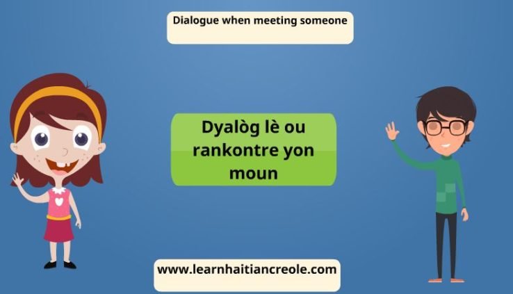 haitian creole dialogue