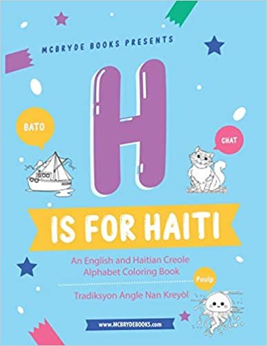 coloring book in Haitian Creole